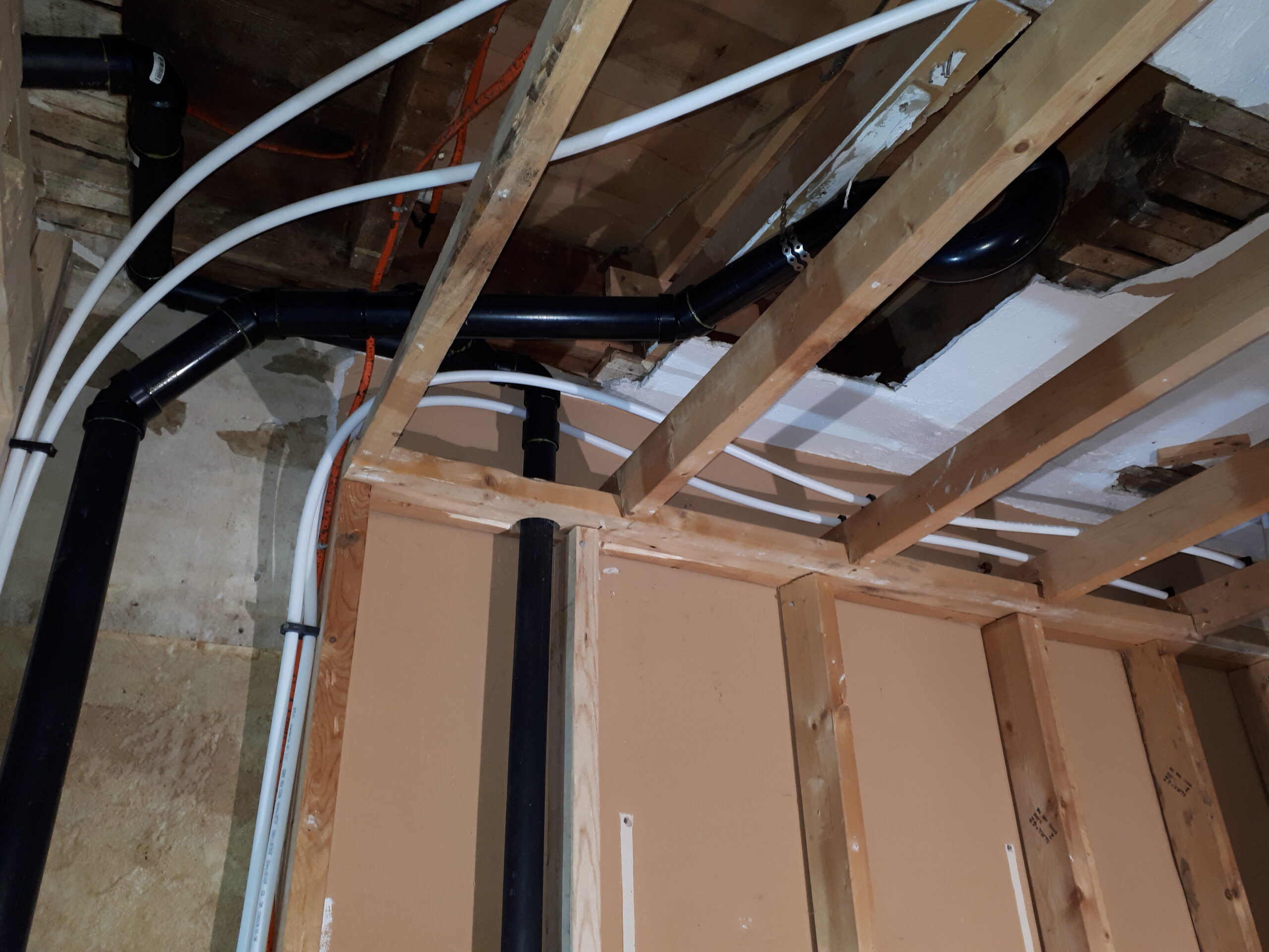 pex plumbing installation