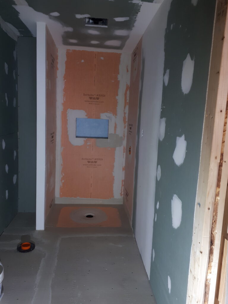 schluter system installation