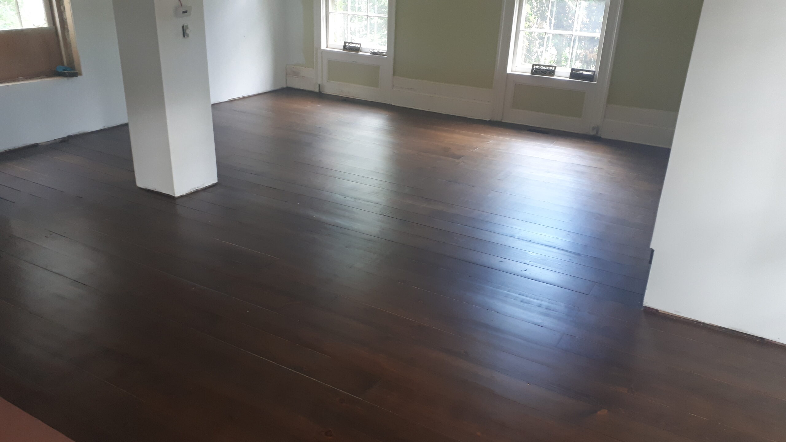 floor staining refinishing