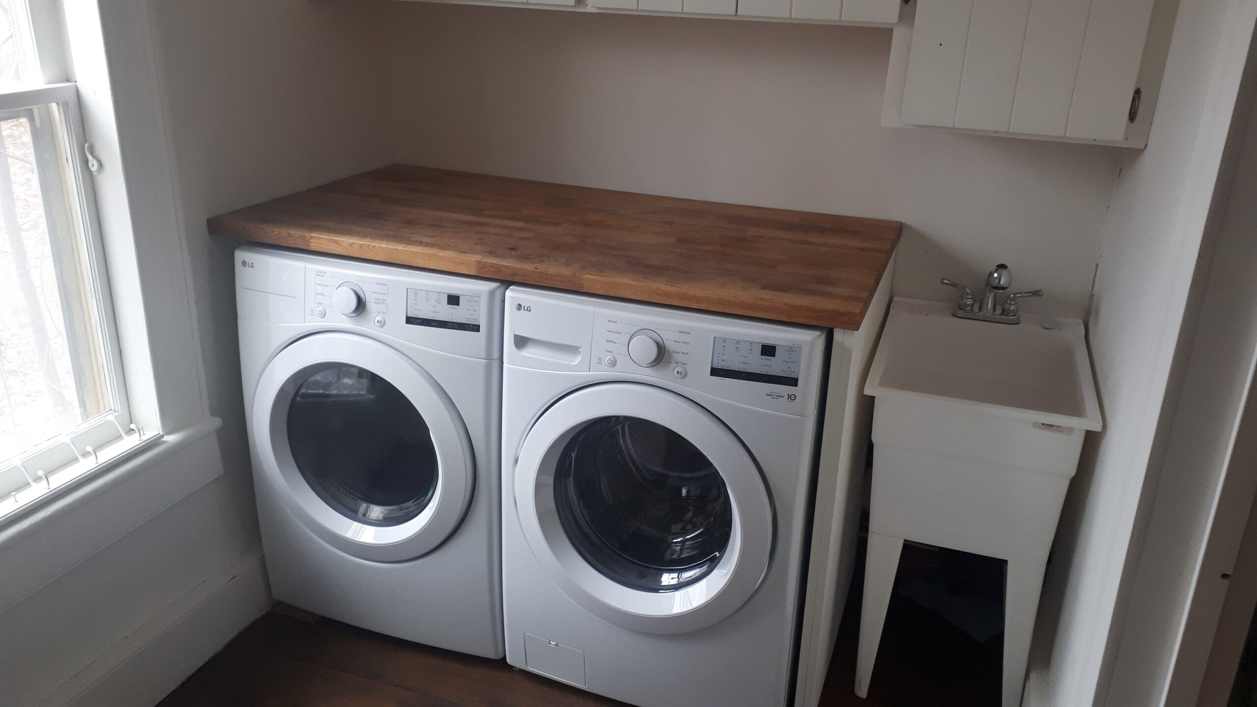 laundry center installation